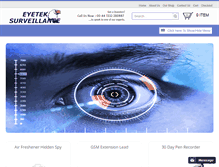 Tablet Screenshot of eyetek.com